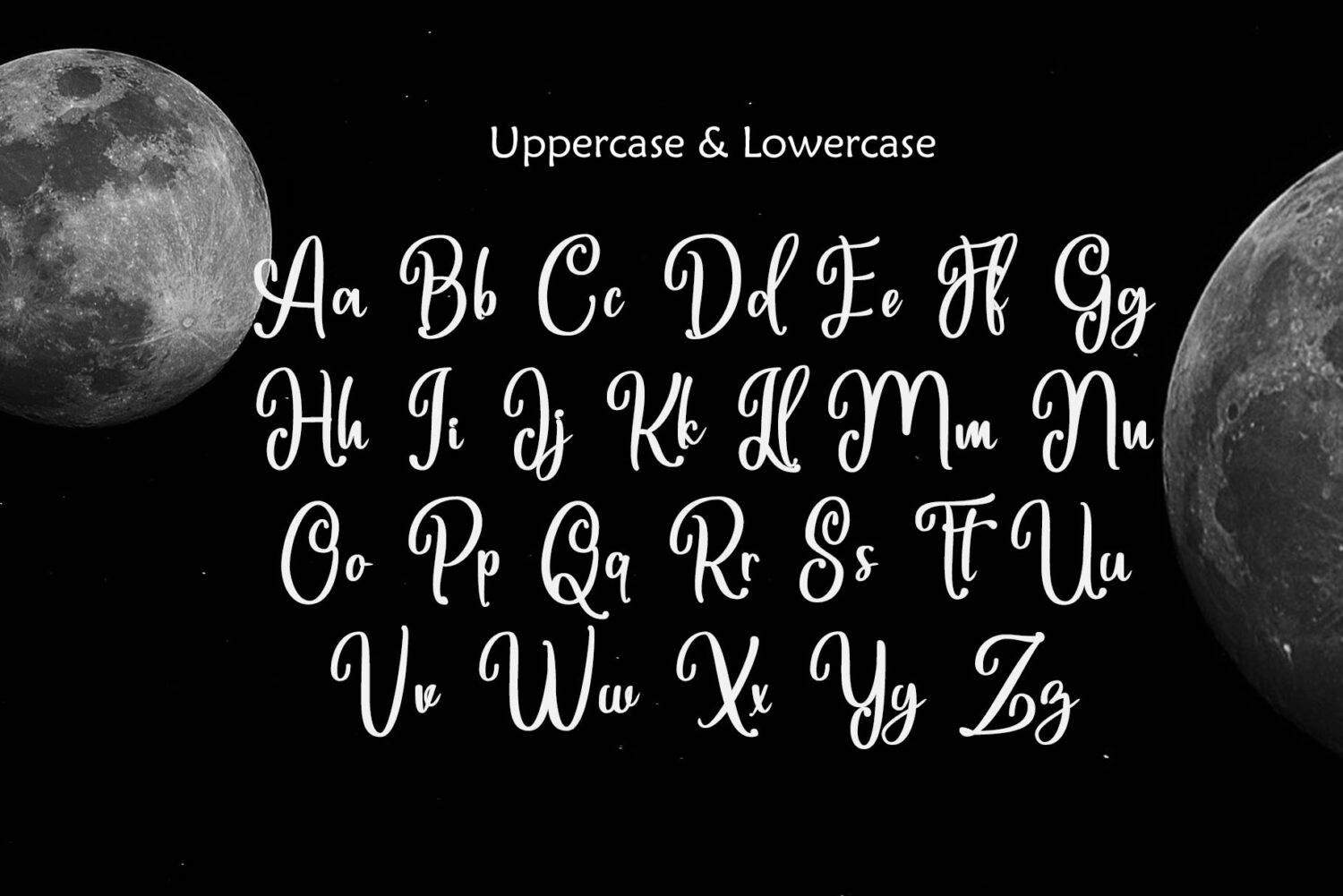 Belle Fille Font sample