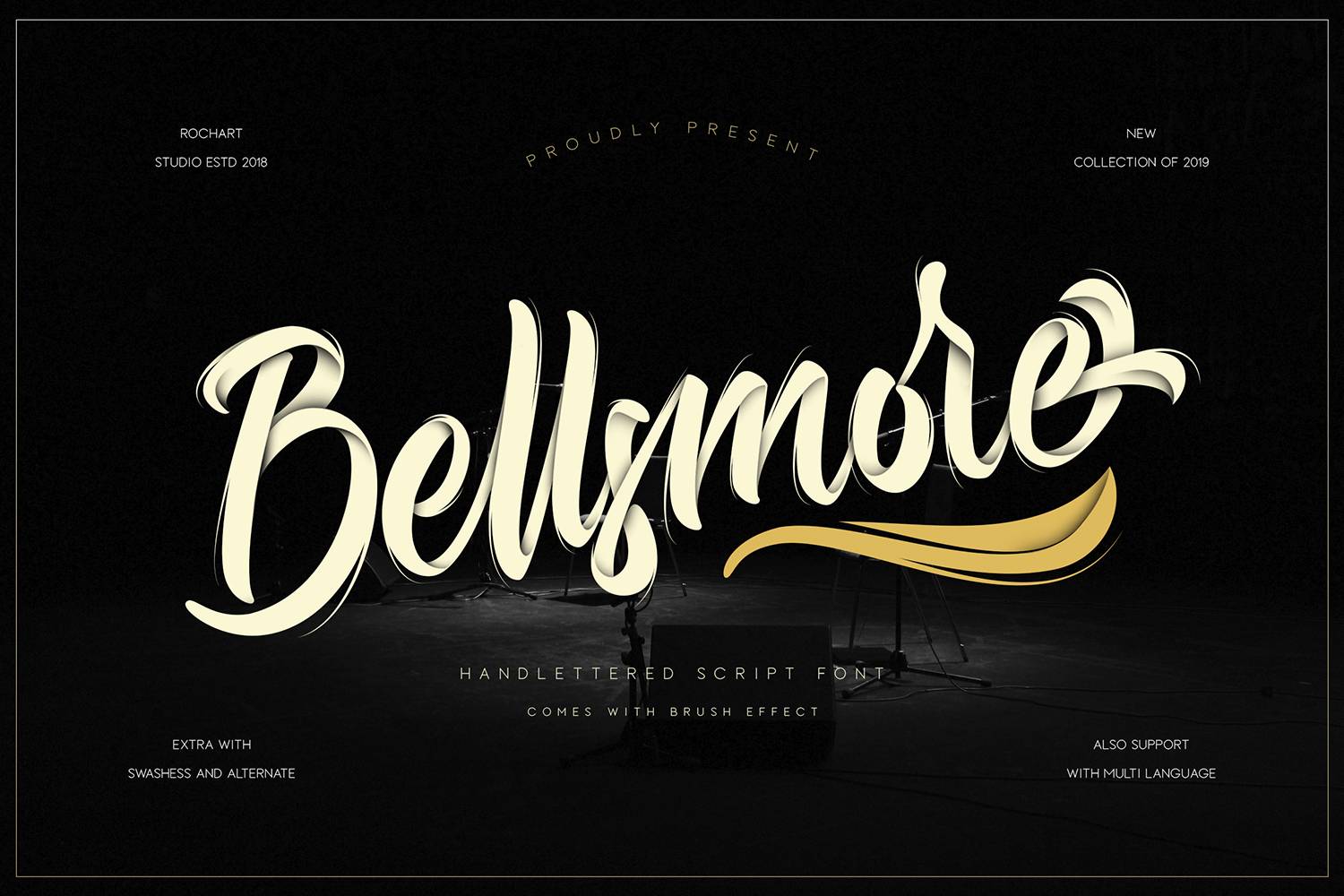 Bellsmore Font sample