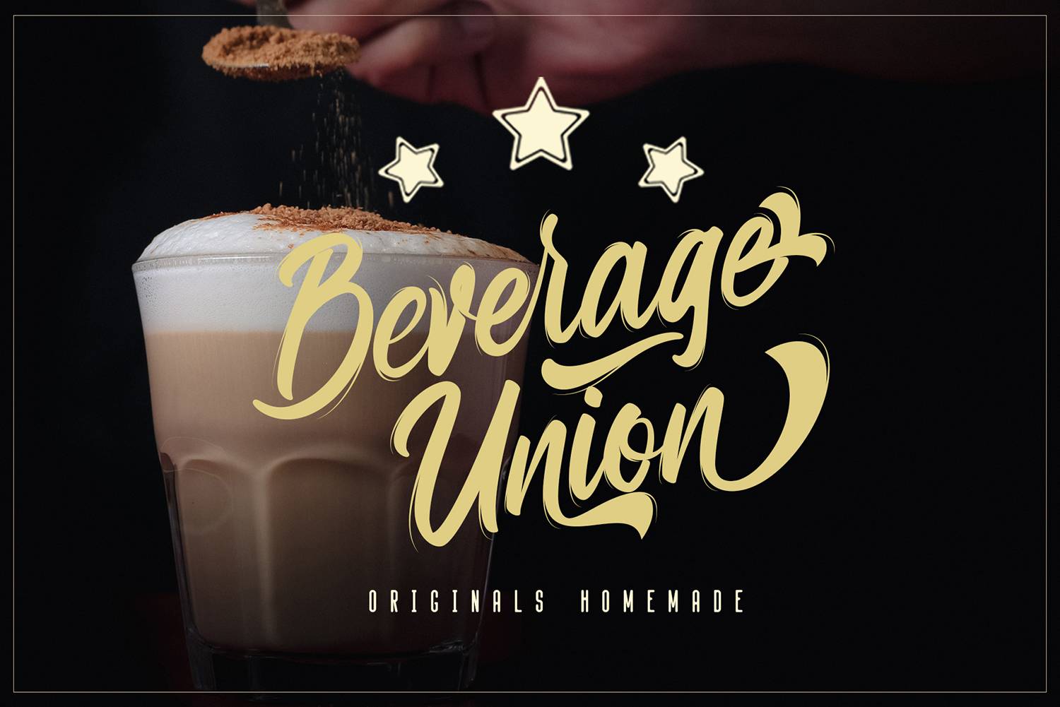 Bellsmore Font sample