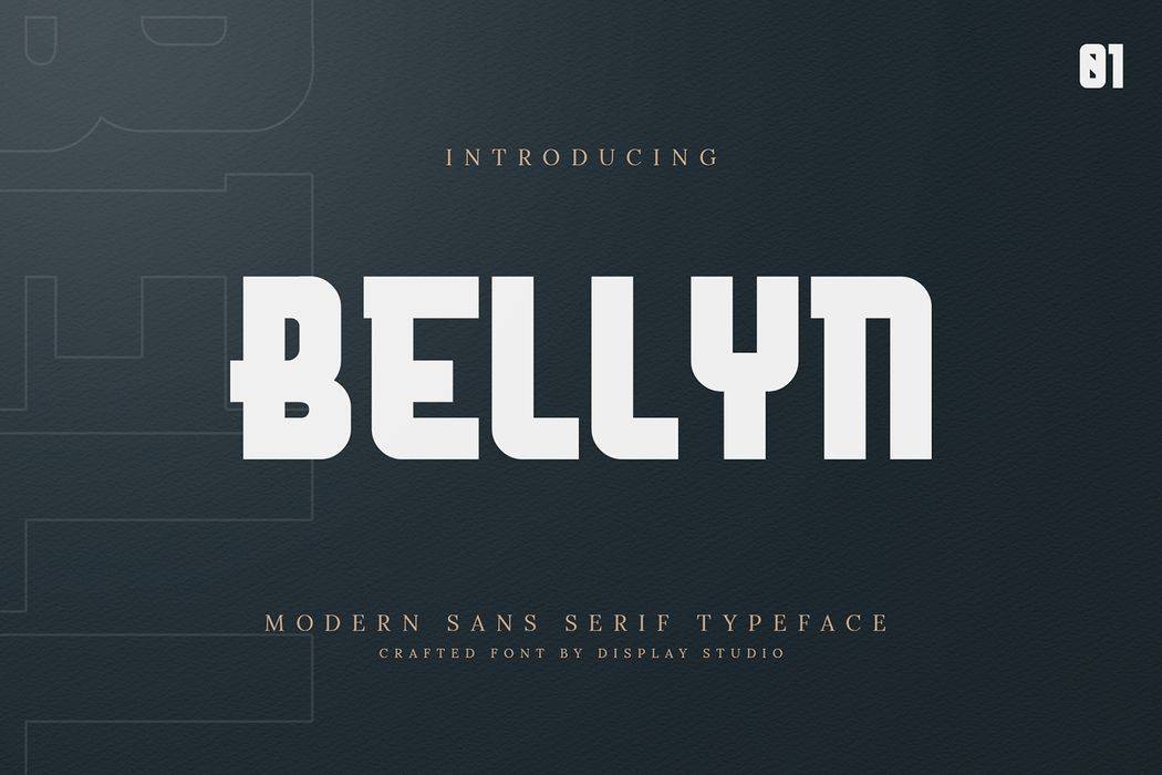 Bellyn Font sample