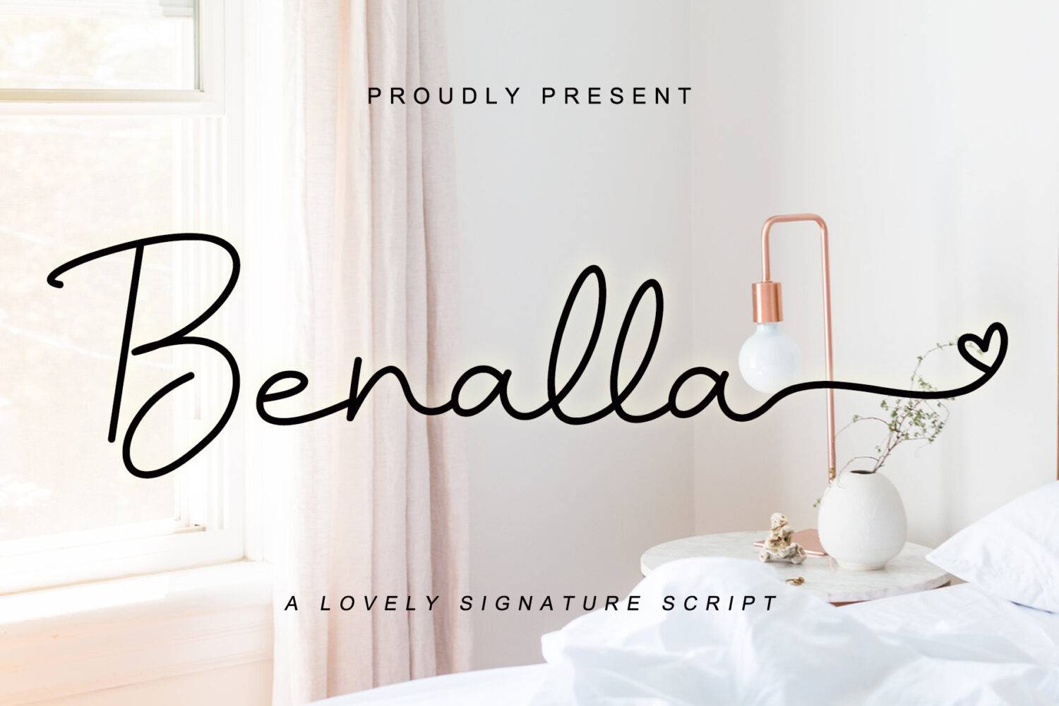 Benalla Font sample