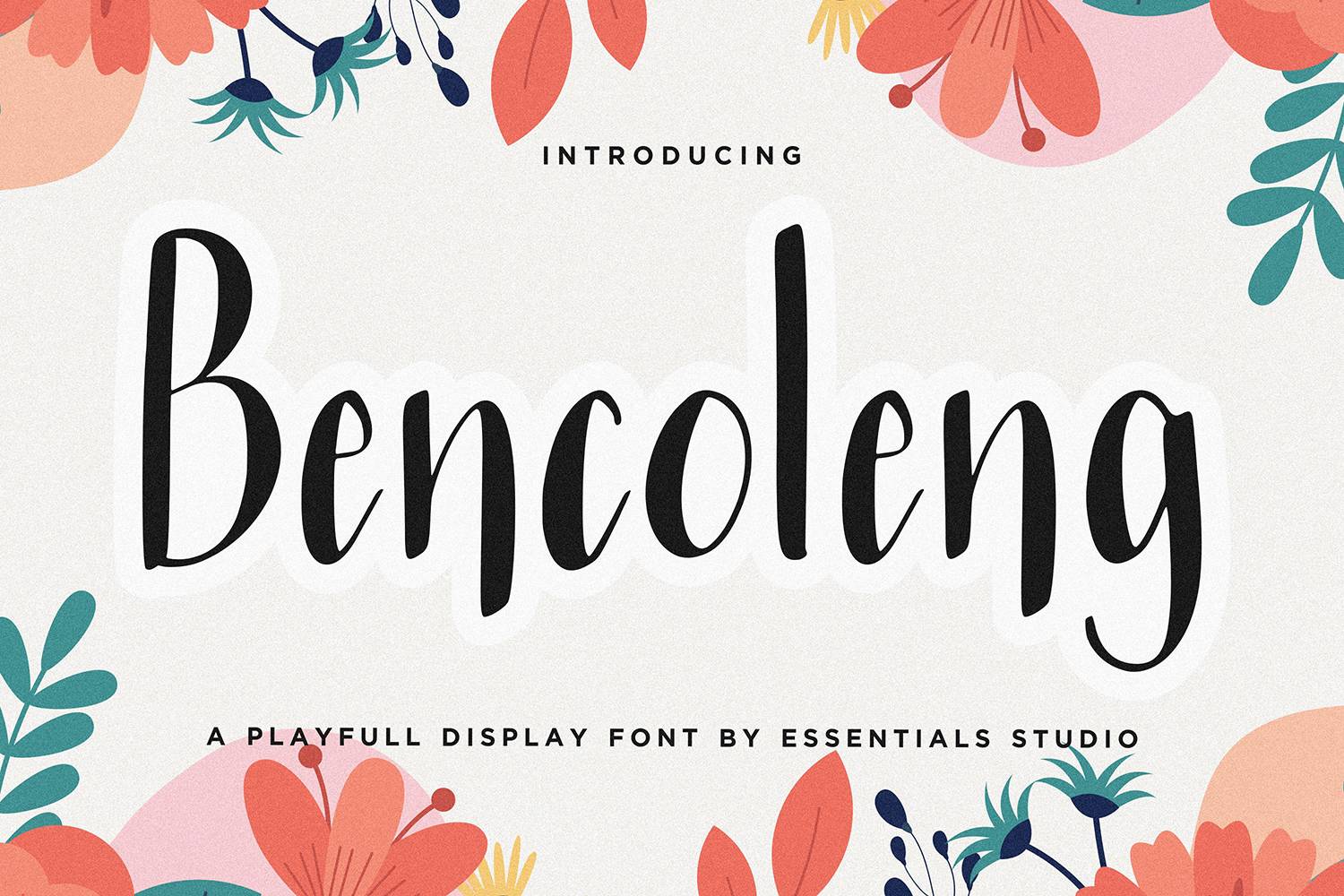 Bencoleng Font sample