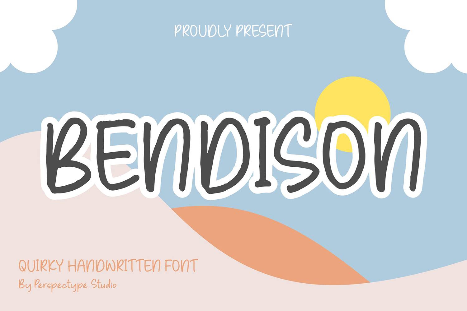 Bendison Font sample
