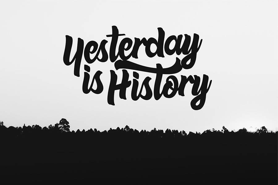 Beneth Handlettering Script Font sample