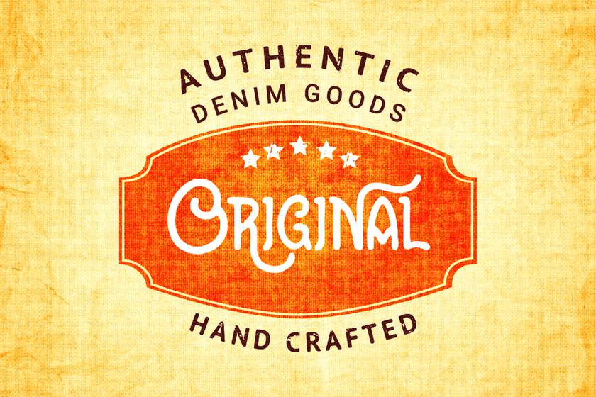 Bentley Font sample