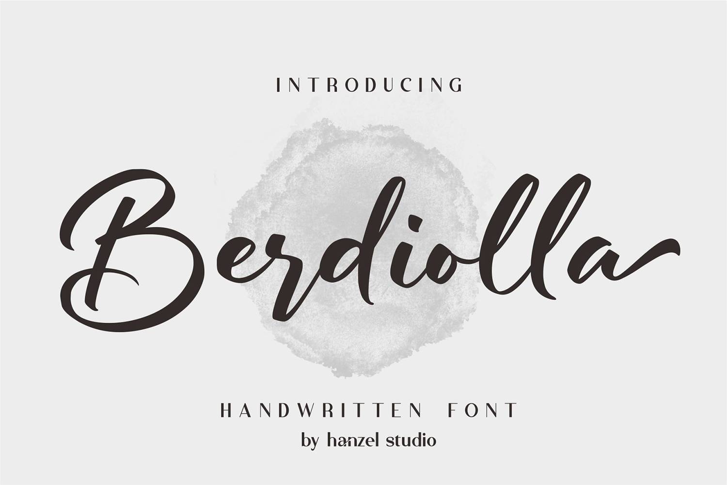 Berdiolla Font sample