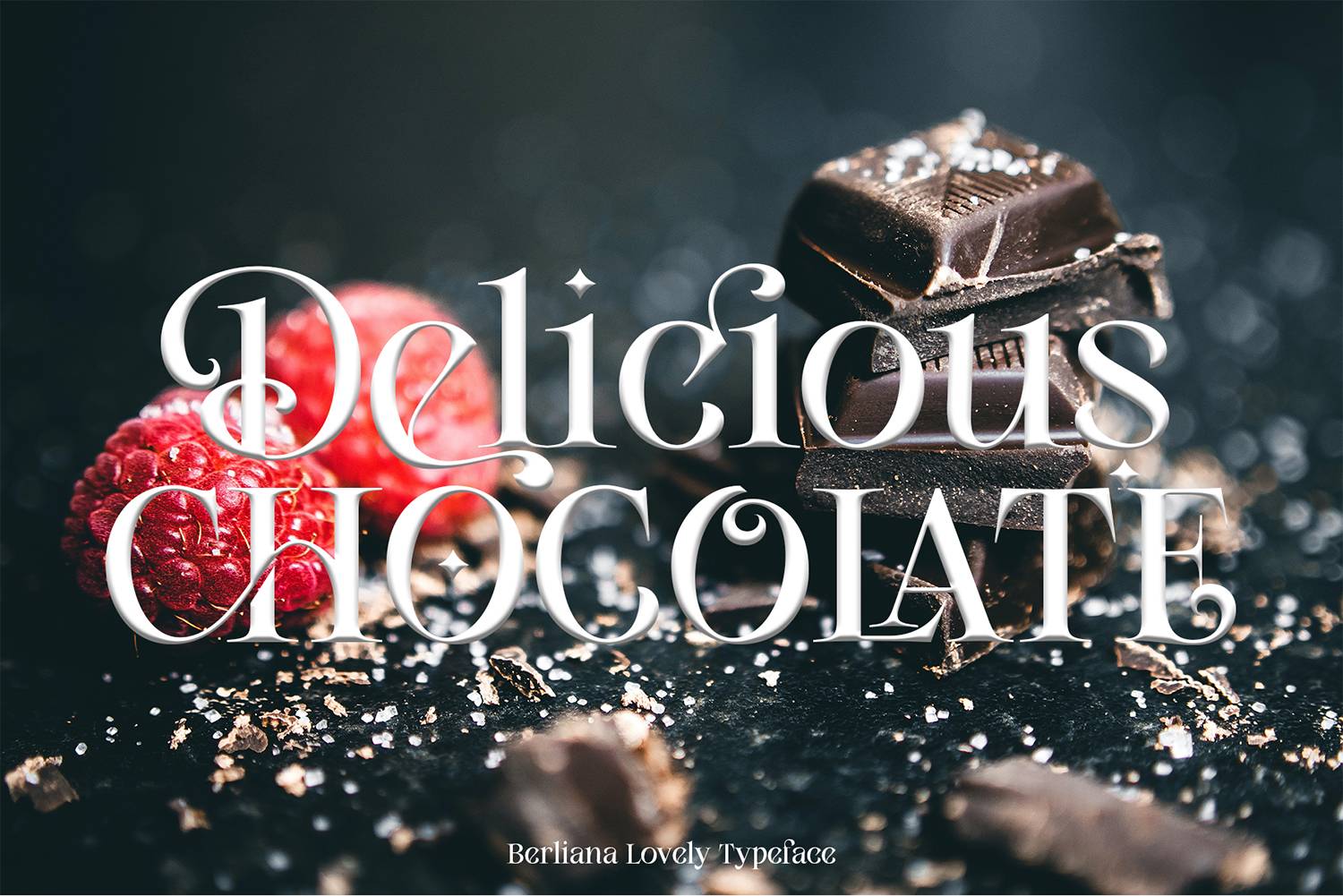 Berliana Lovely Font sample