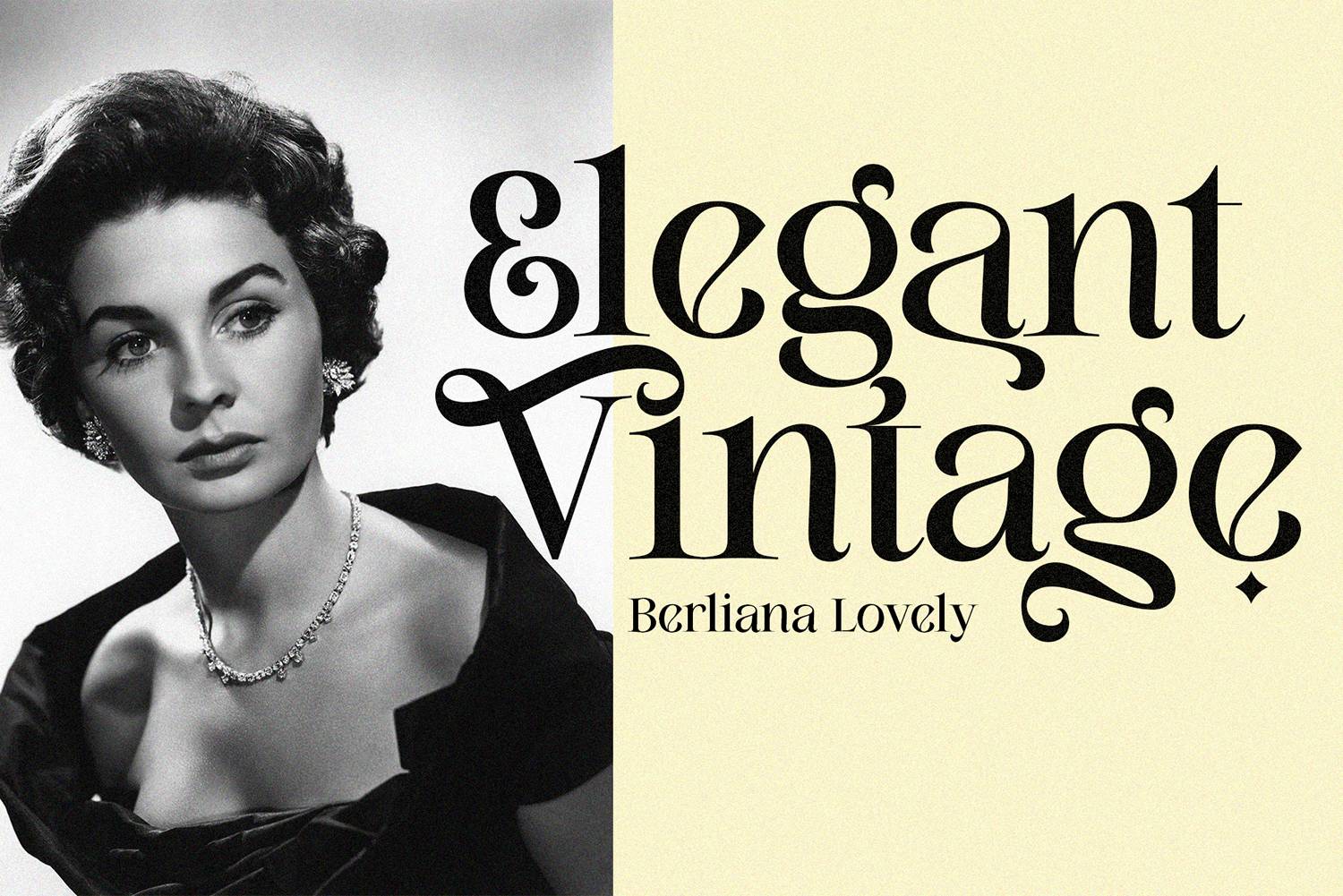 Berliana Lovely Font sample