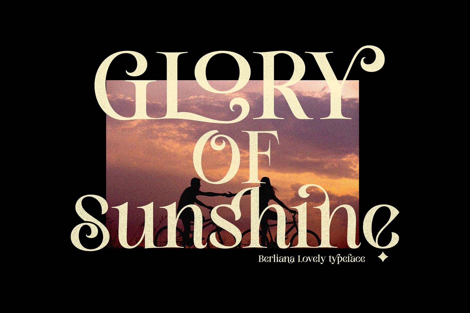 Berliana Lovely Font sample