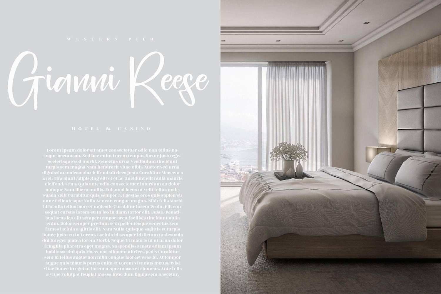 Berlina Dreams Font sample