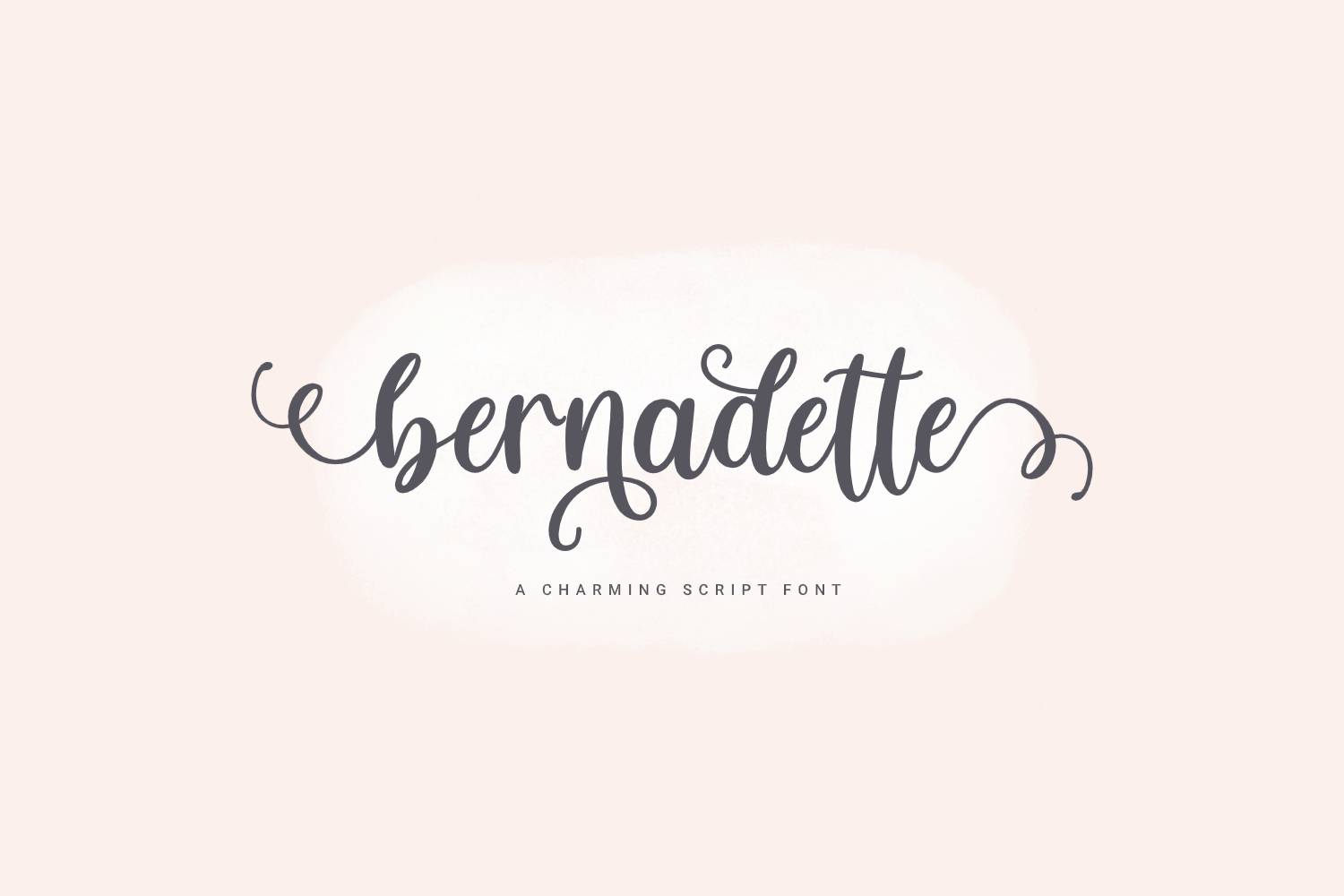 Bernadette Font sample