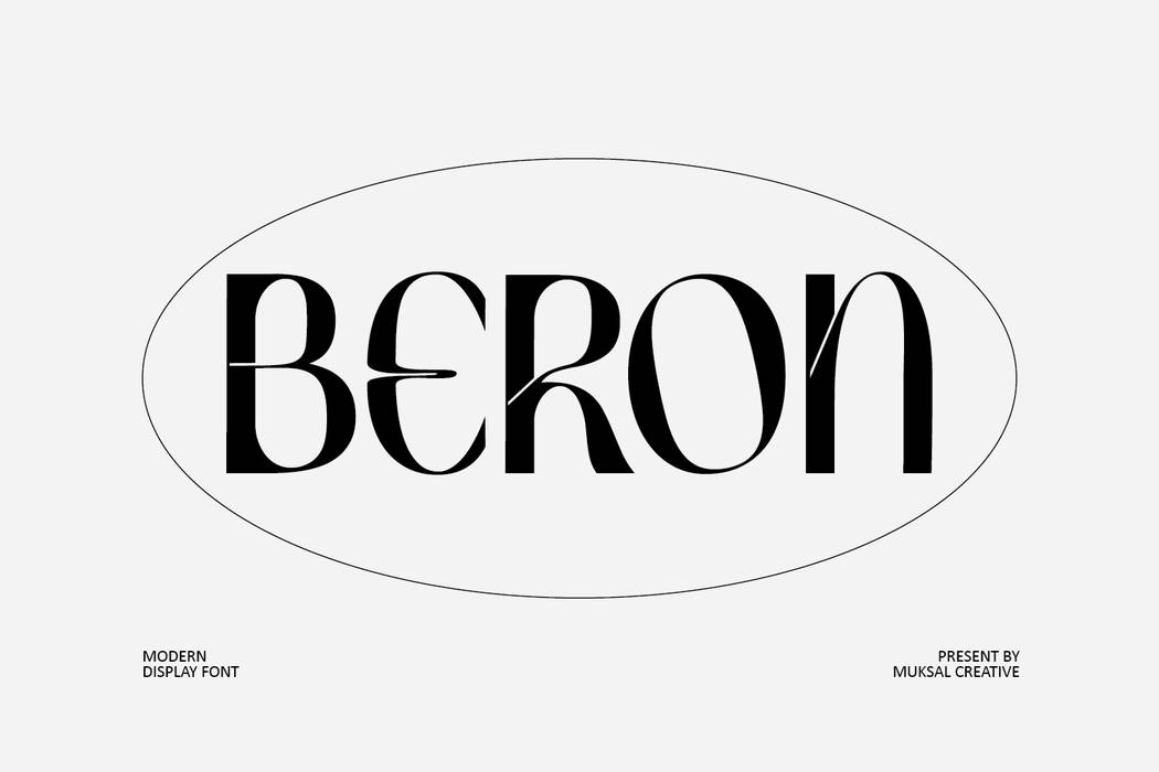 Beron Font sample