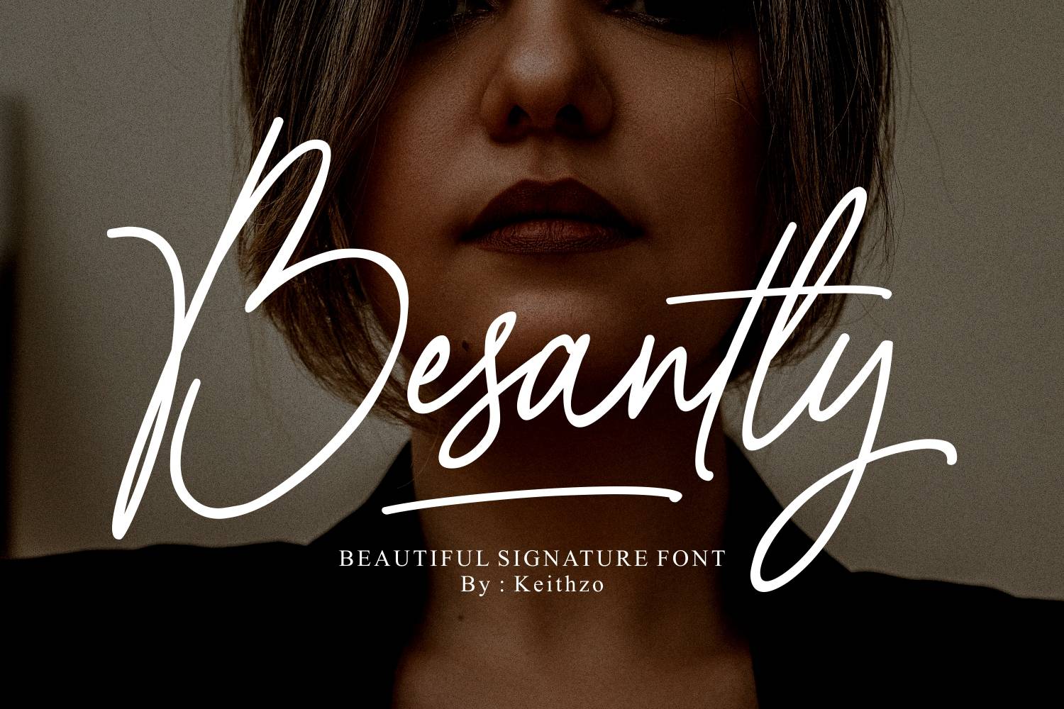 Besantty Font sample