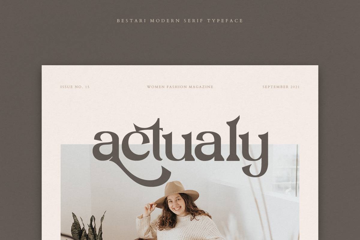 Bestari Font sample