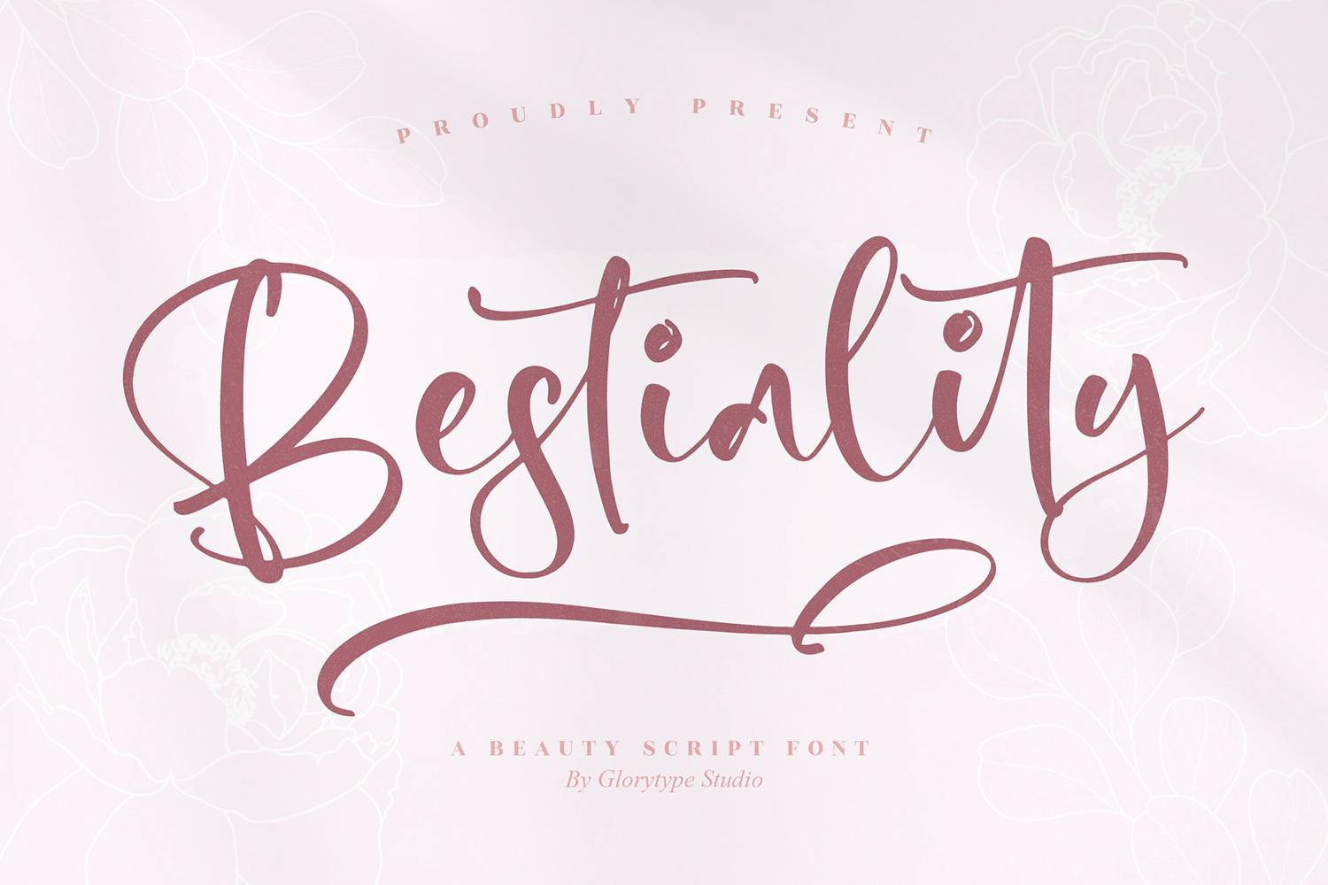 Bestiality Font sample