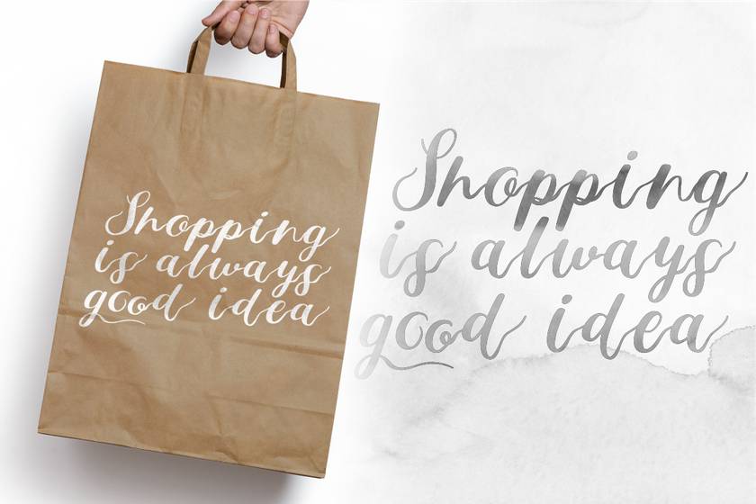 Bestiful Font sample