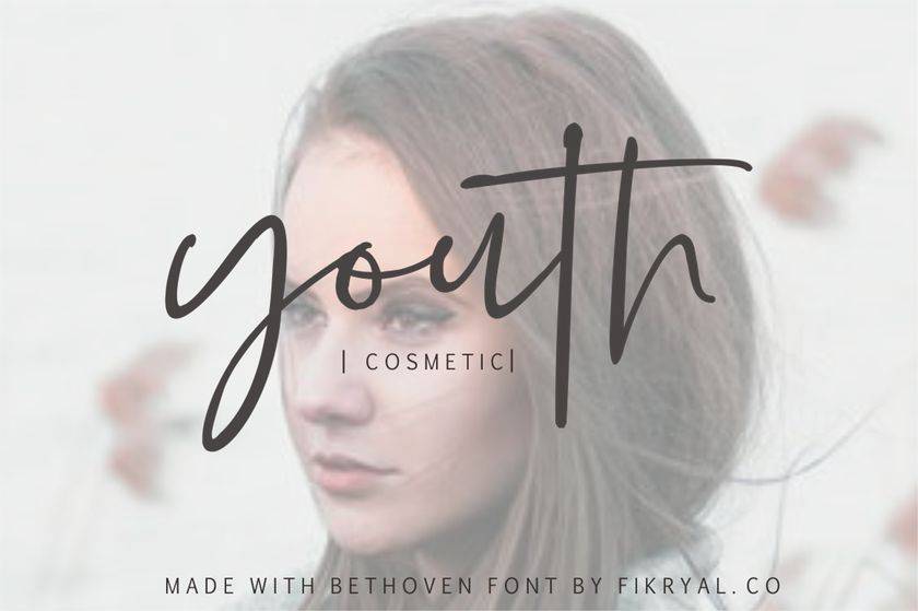 Bethoven Font sample