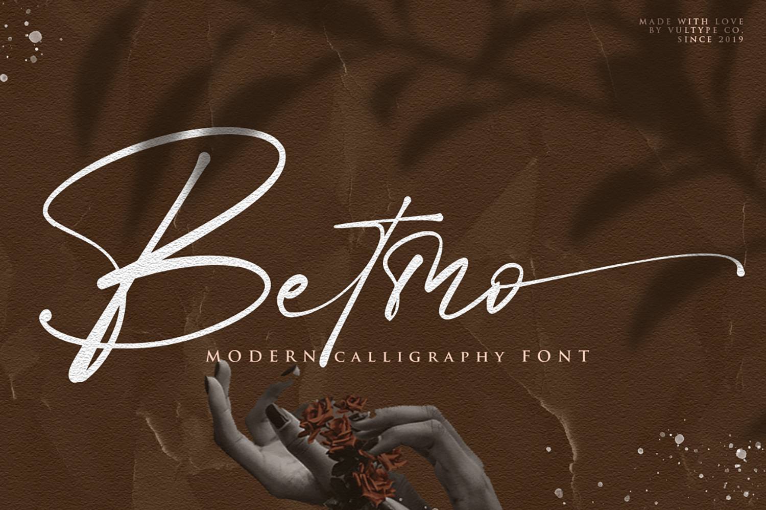 Betmo Font sample