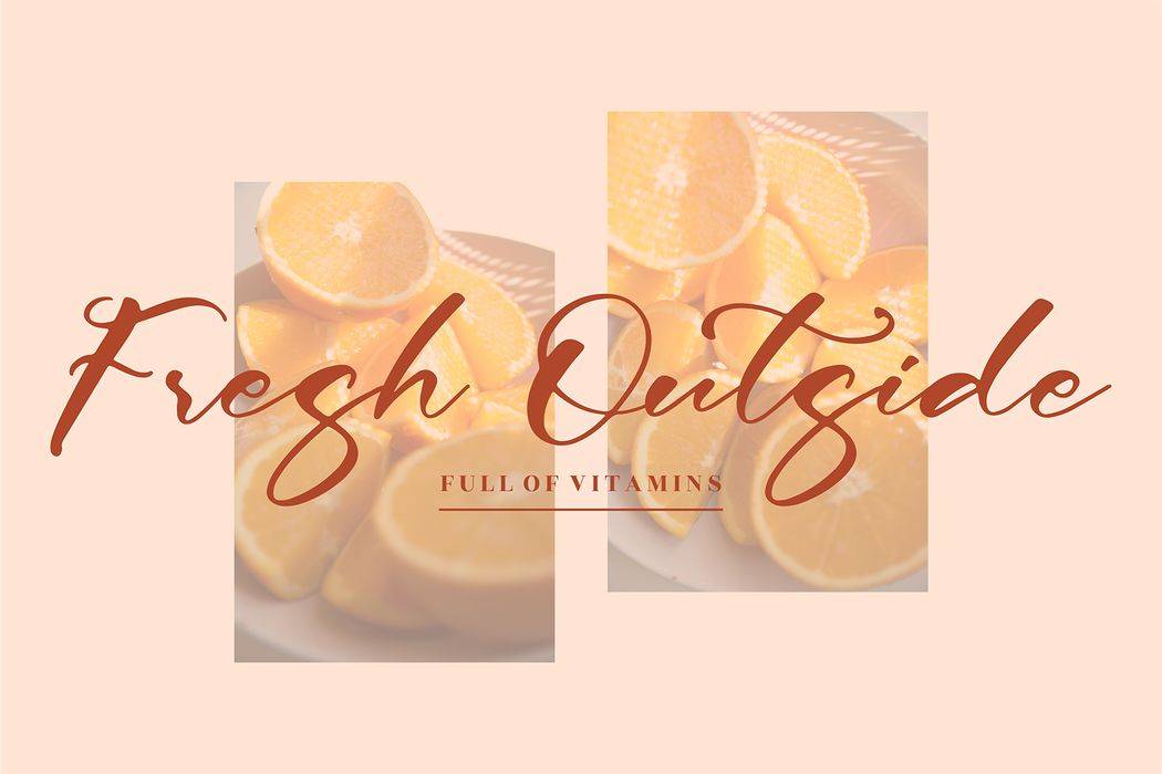 Betta Peach Font sample