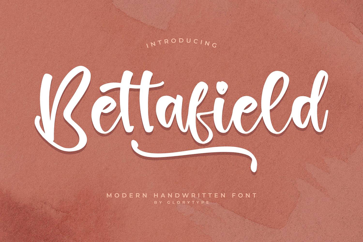 Bettafield Font sample
