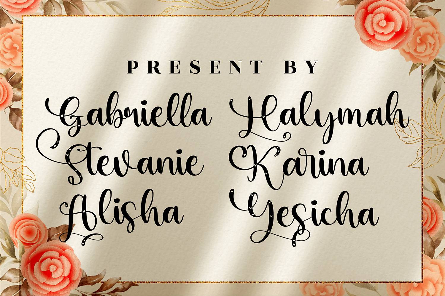Better Lovely Font sample