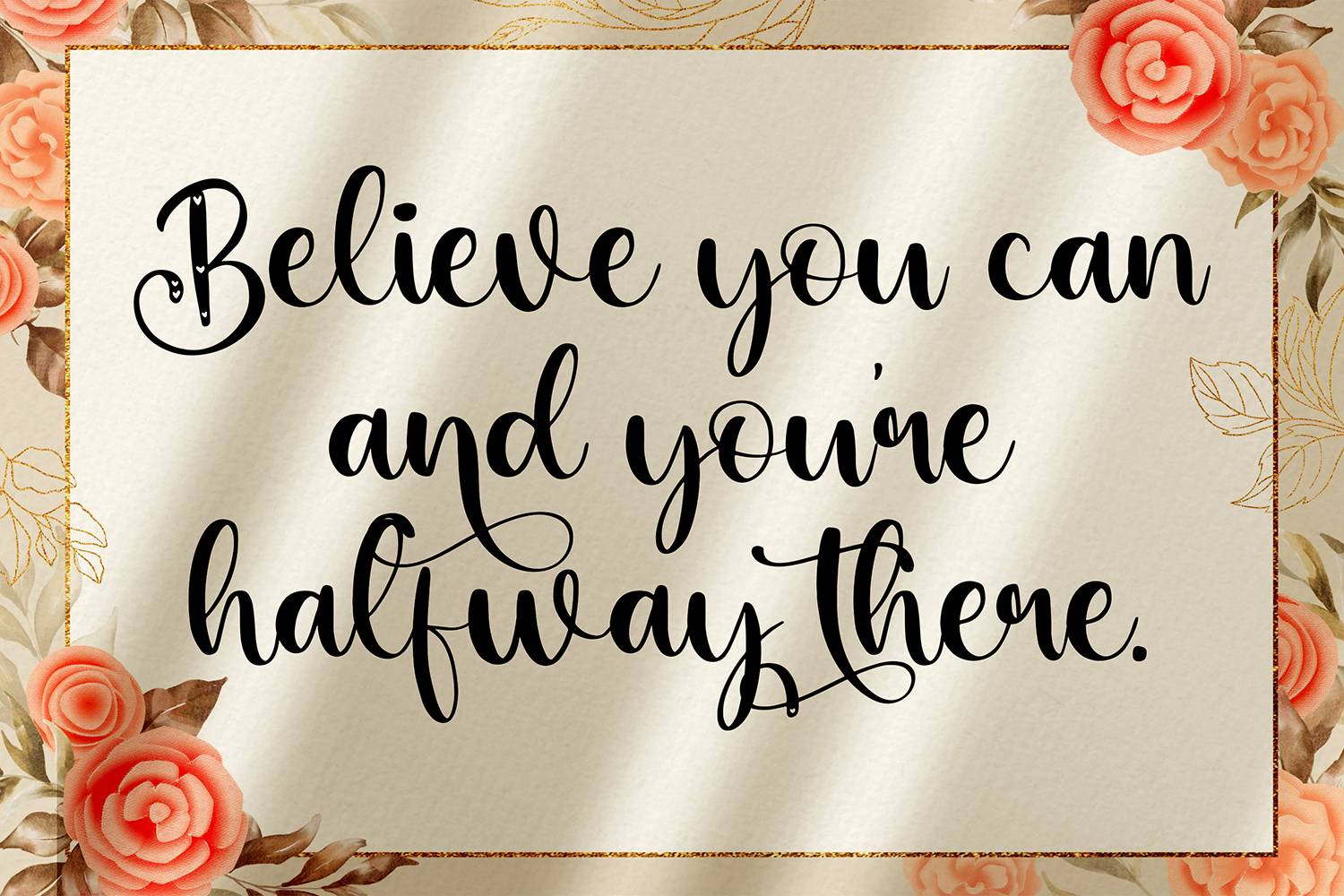 Better Lovely Font sample