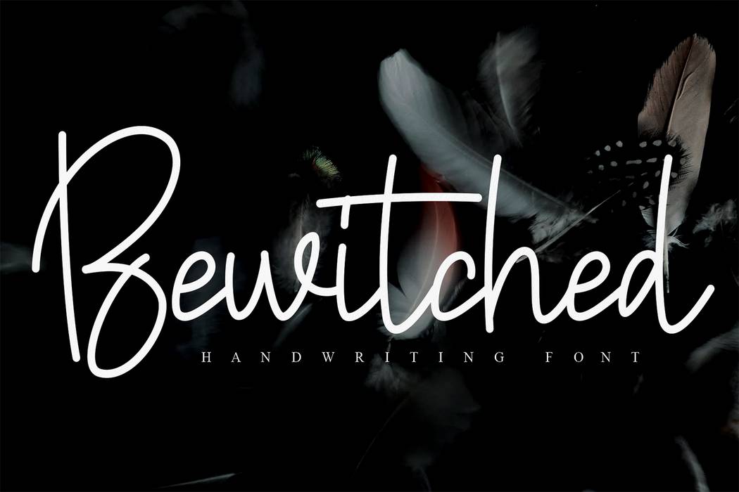 Bewitched Font sample