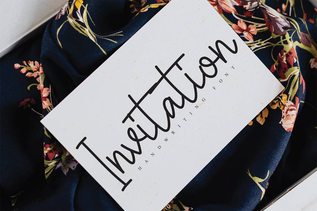 Bewitched Font sample