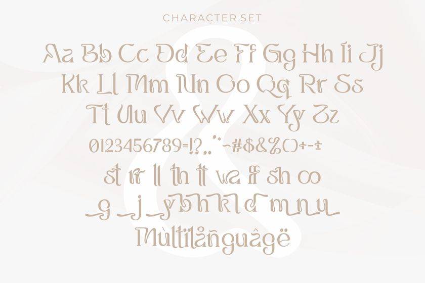 Bhalleux Font sample