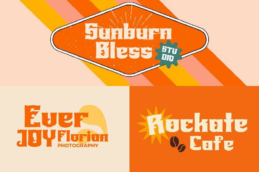 Bhekof Font sample