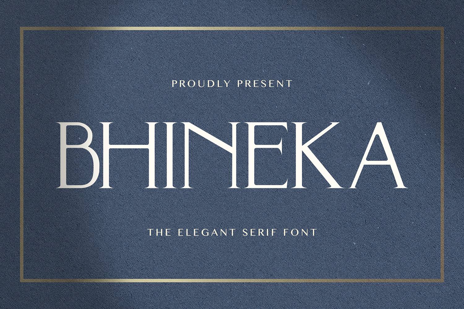 Bhineka Font sample