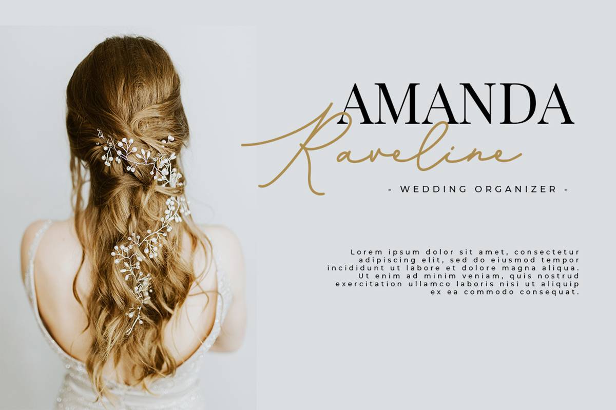Bianca Clarinda Font sample