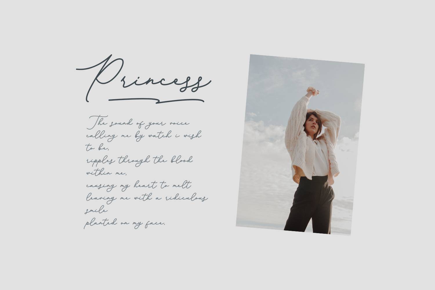 Bianca Clarinda Font sample