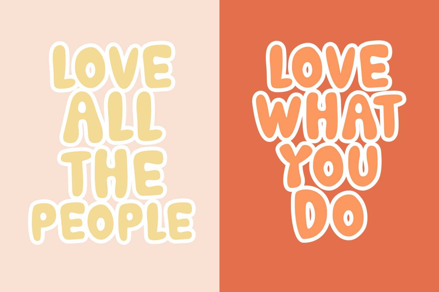Bigger Summer Font sample