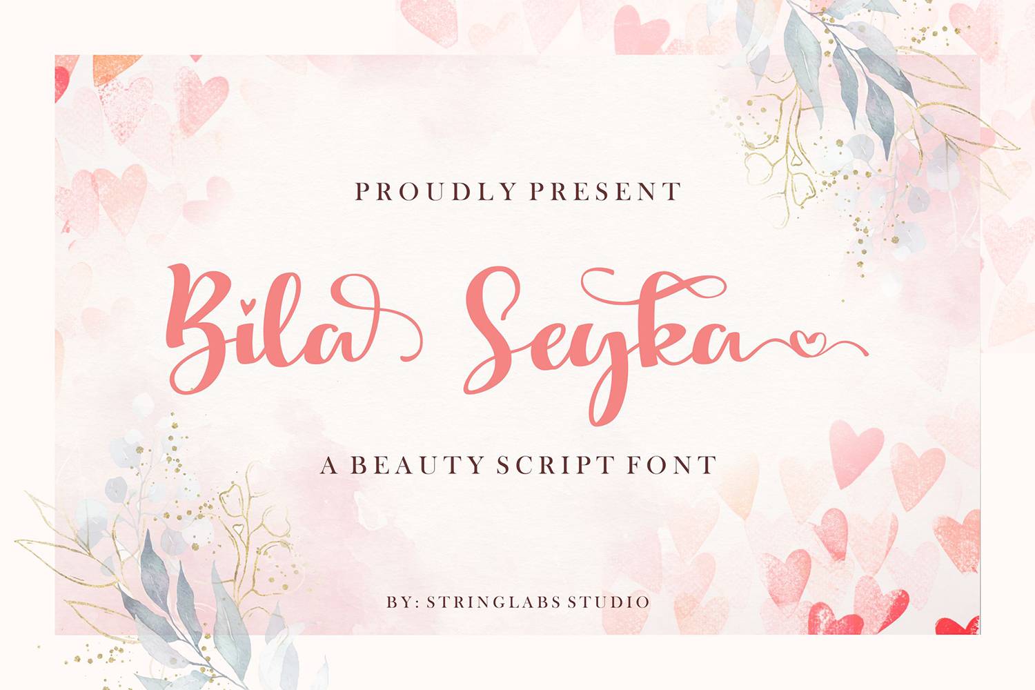 Bila Seyka Font sample