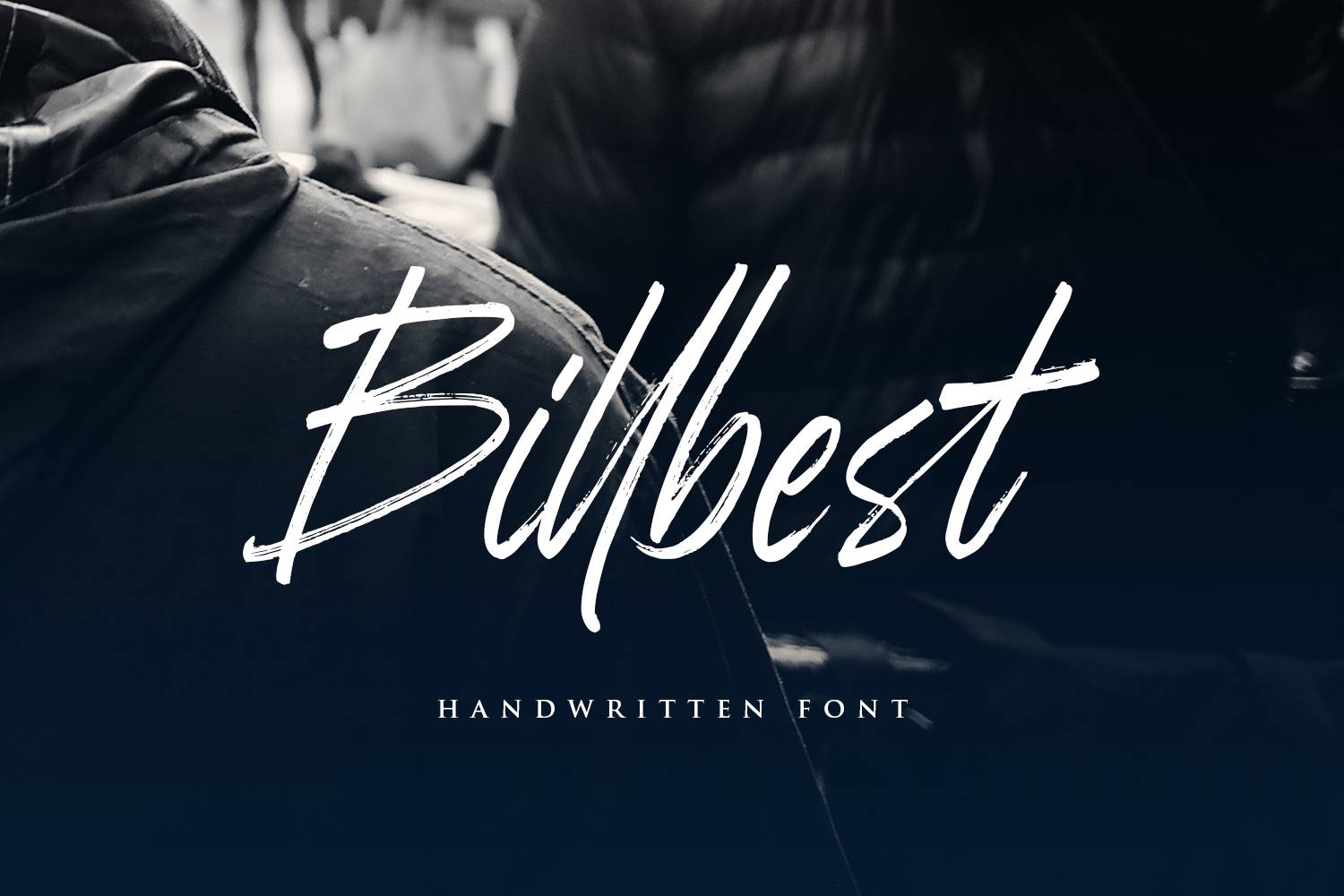 Billbest Font sample