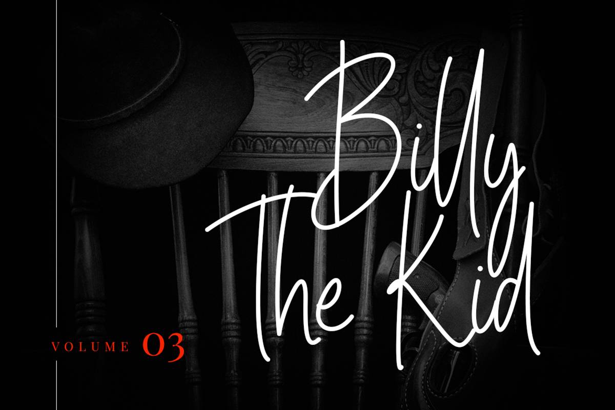 Billystuck Font sample