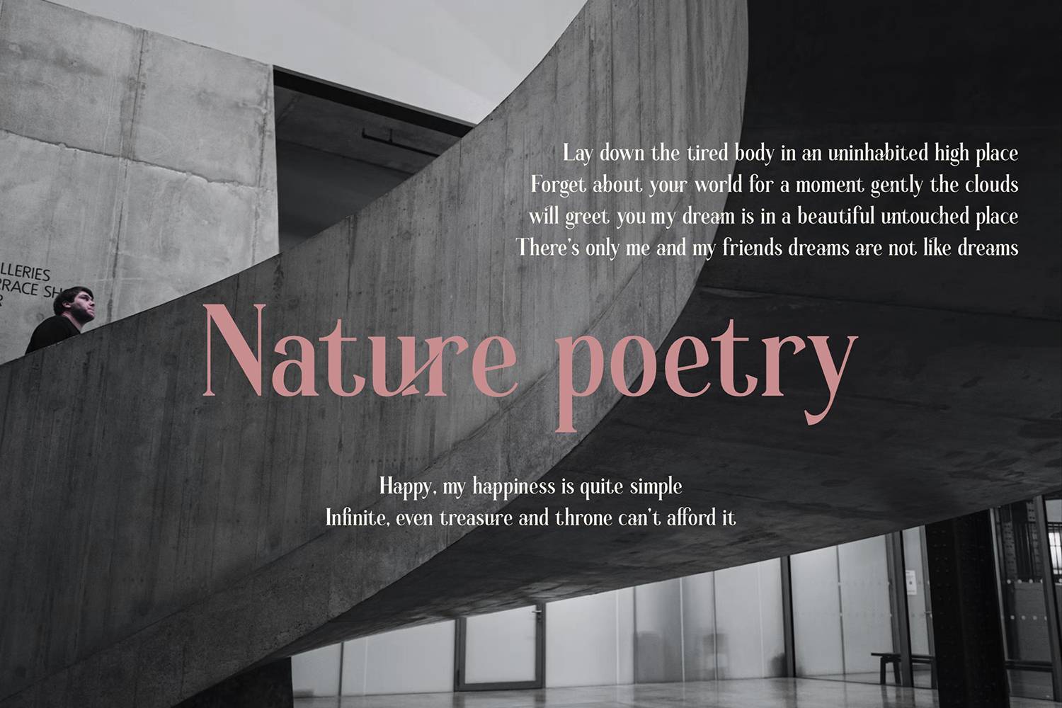 Bilment Font sample