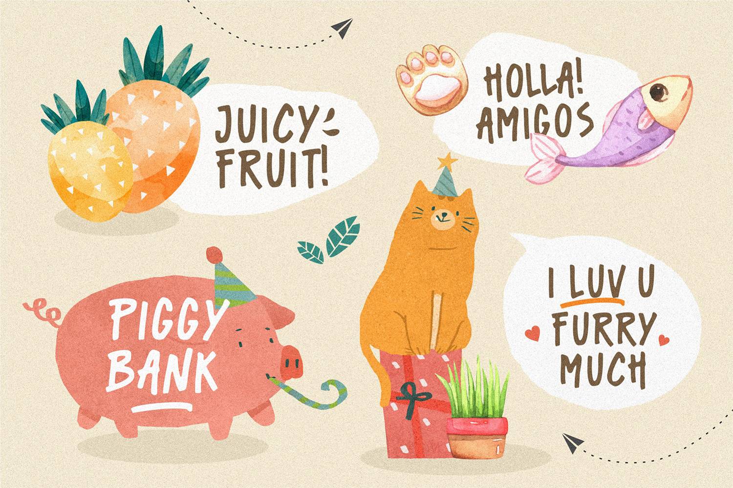 Bingbong Font sample