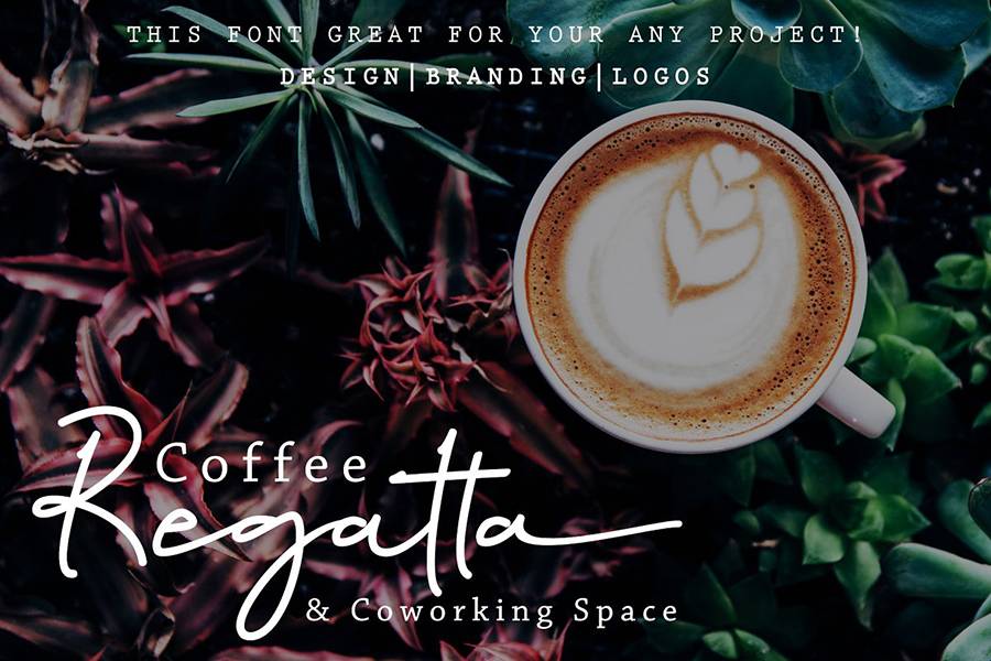 Birmingham Signature Script Font sample