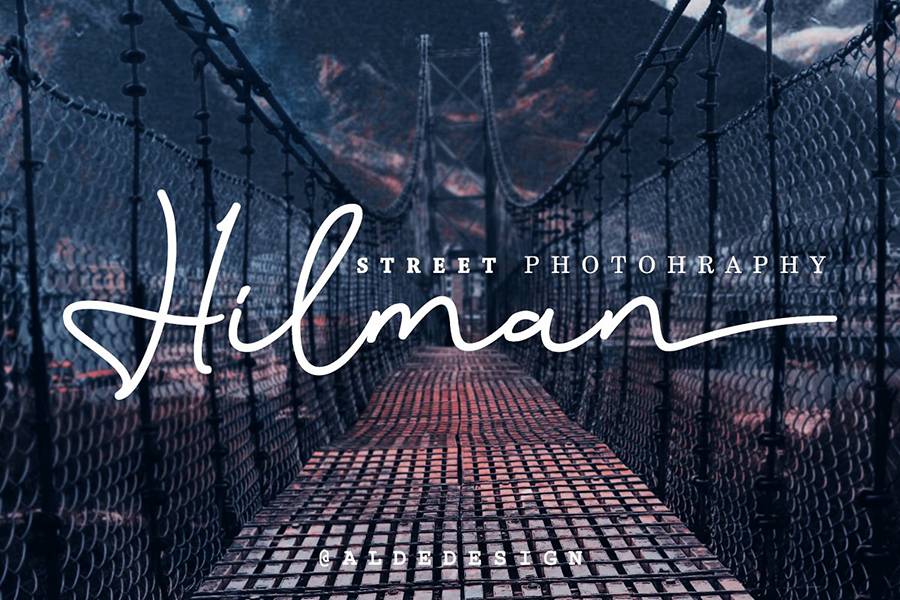 Birmingham Signature Script Font sample