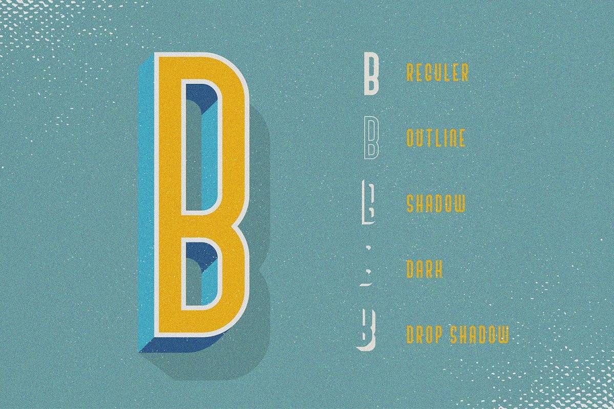 Bivoac Font sample