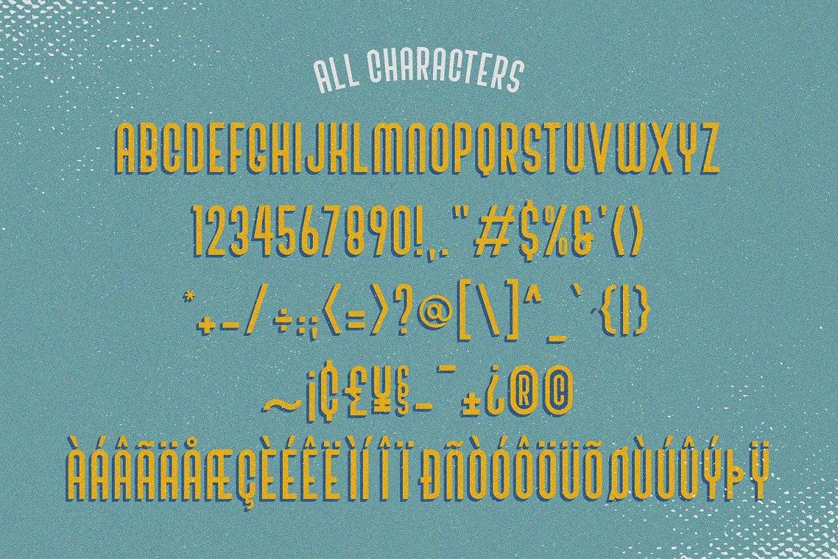 Bivoac Font sample