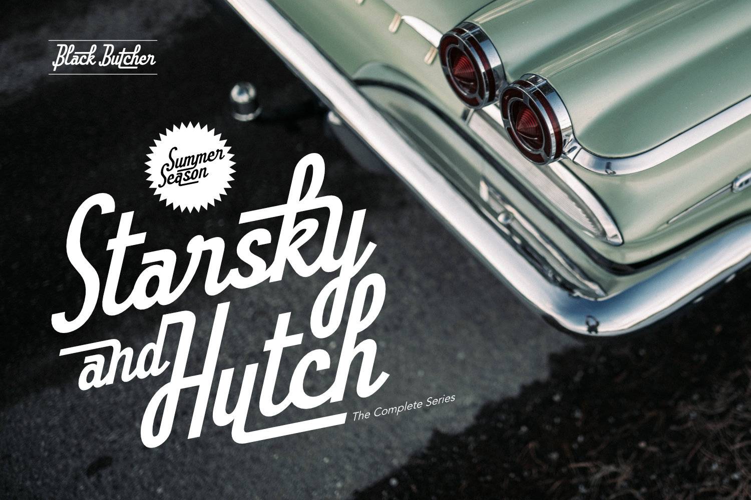 Black Butcher Font sample