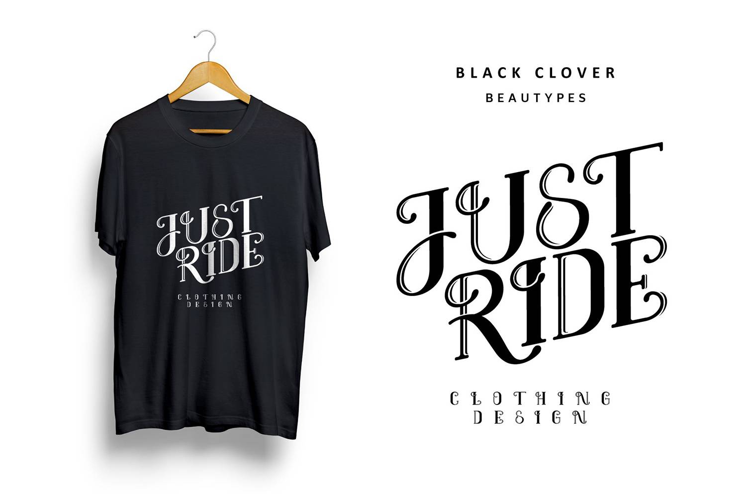 Black Clover Duo Font sample