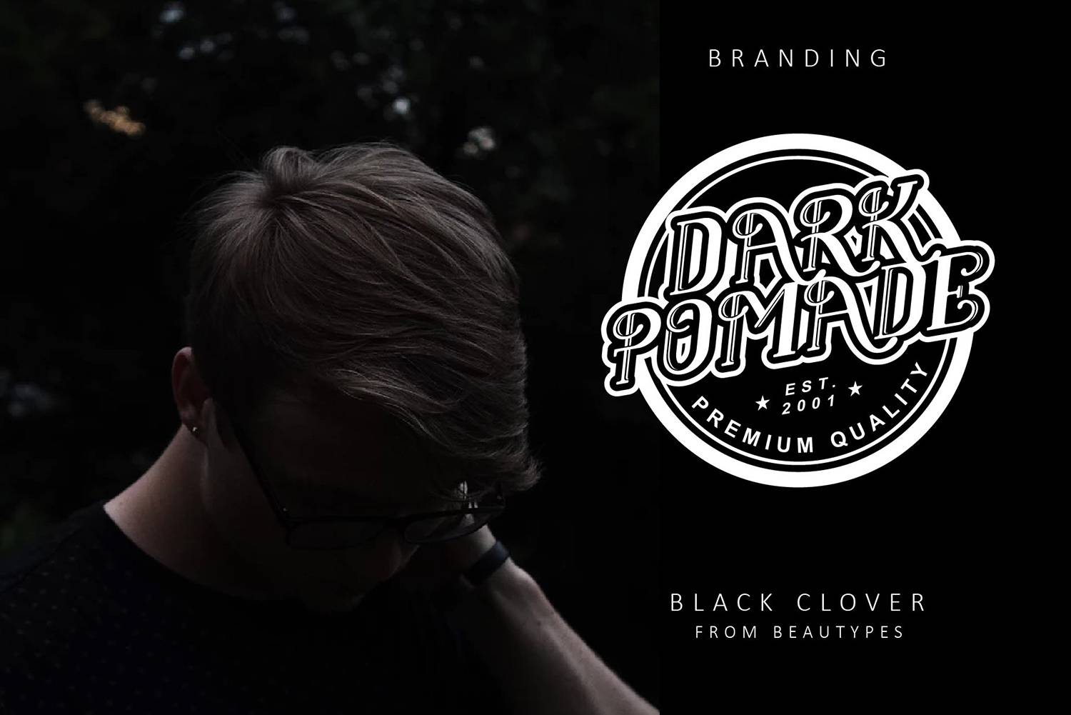 Black Clover Duo Font sample