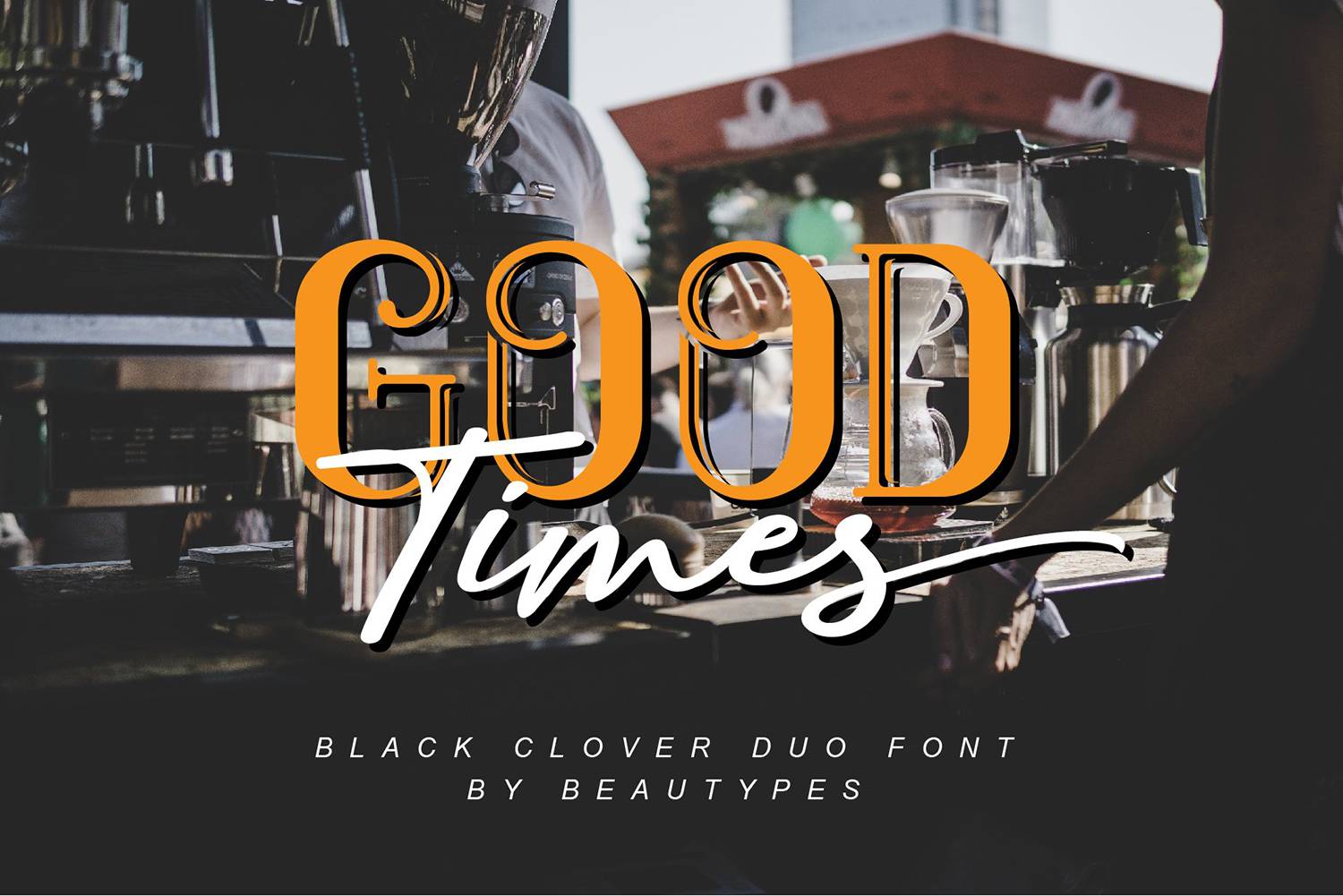 Black Clover Duo Font sample