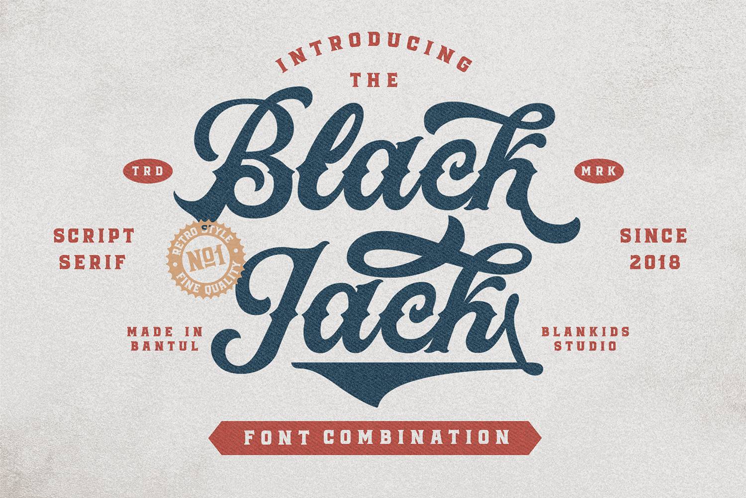 Black Jack Font sample