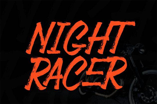 Black Jackal Brush Font sample