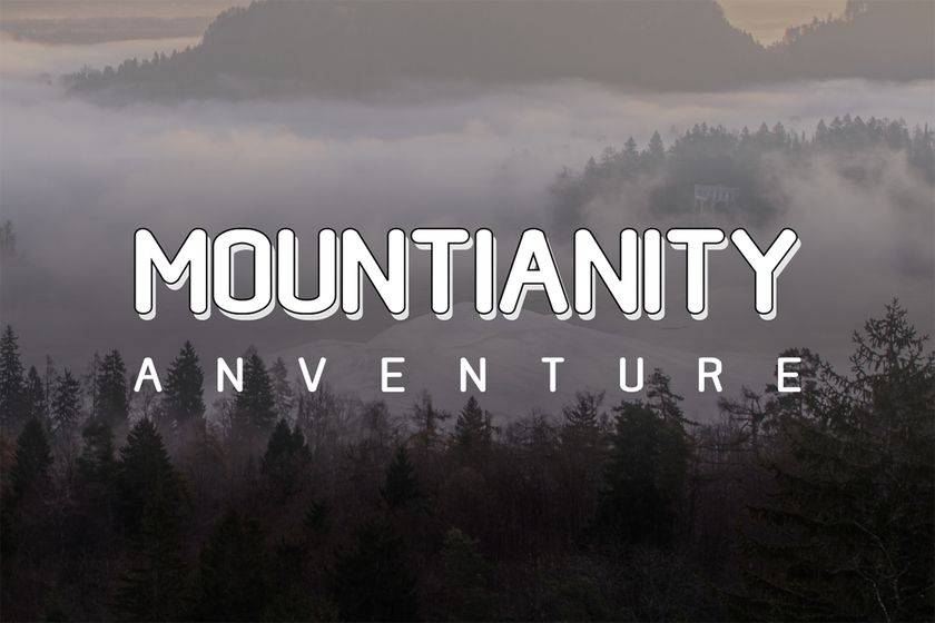 Black Rovers Font sample